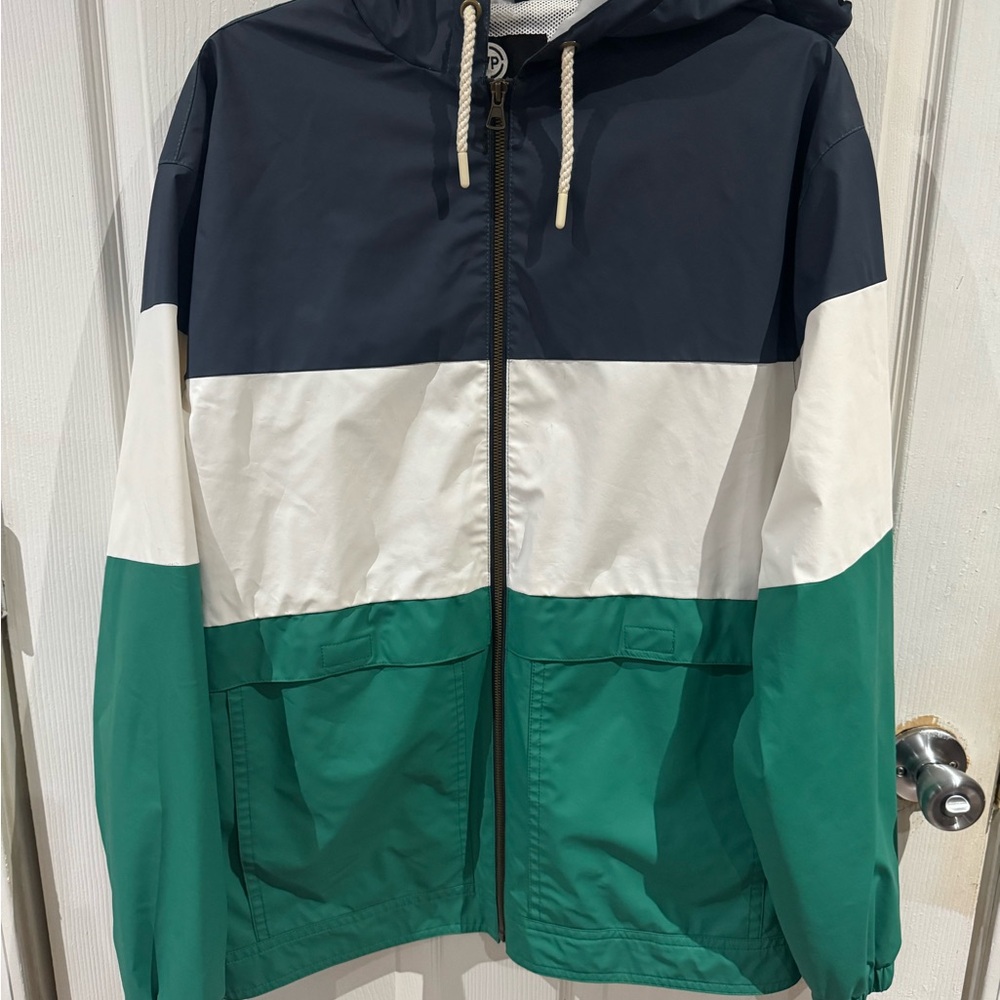 Weatherproof Tri-Tone Windbreaker Jacket